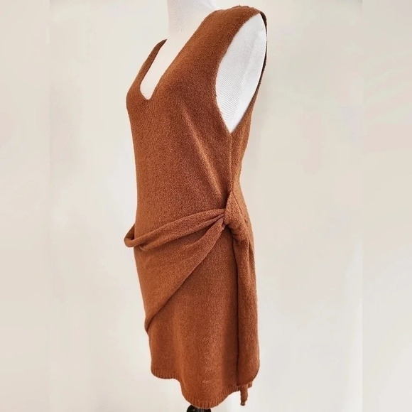 NWOT || FREE PEOPLE || Poppy rust dress - Picture 4 of 8